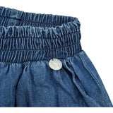 Le Bebe Pantalone In Denim Tinta Unita Modello Palazzo per Neonata LBG6416 BLU LE BEBE 