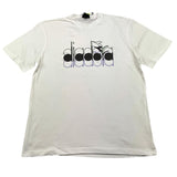 DIADORA t-shirt girocollo tinta unita con logo Bianco per Bambino F4DIJGTH058 BIANCO DIADORA 