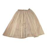 Caffe' D'Orzo Gonna Tinta Unita In Tulle per Bambina W7A04 BEIGE CAFFE' D'ORZO 