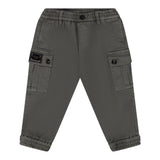 DOLCE & GABBANA pantalone tinta unita con tasconi Grigio per Neonato L14P66 GRIGIO DOLCE & GABBANA 