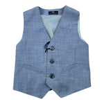 Manuell & Frank Giacca Tinta Unita per Bambino MF673NJ AZZURRO MANUELL & FRANK 