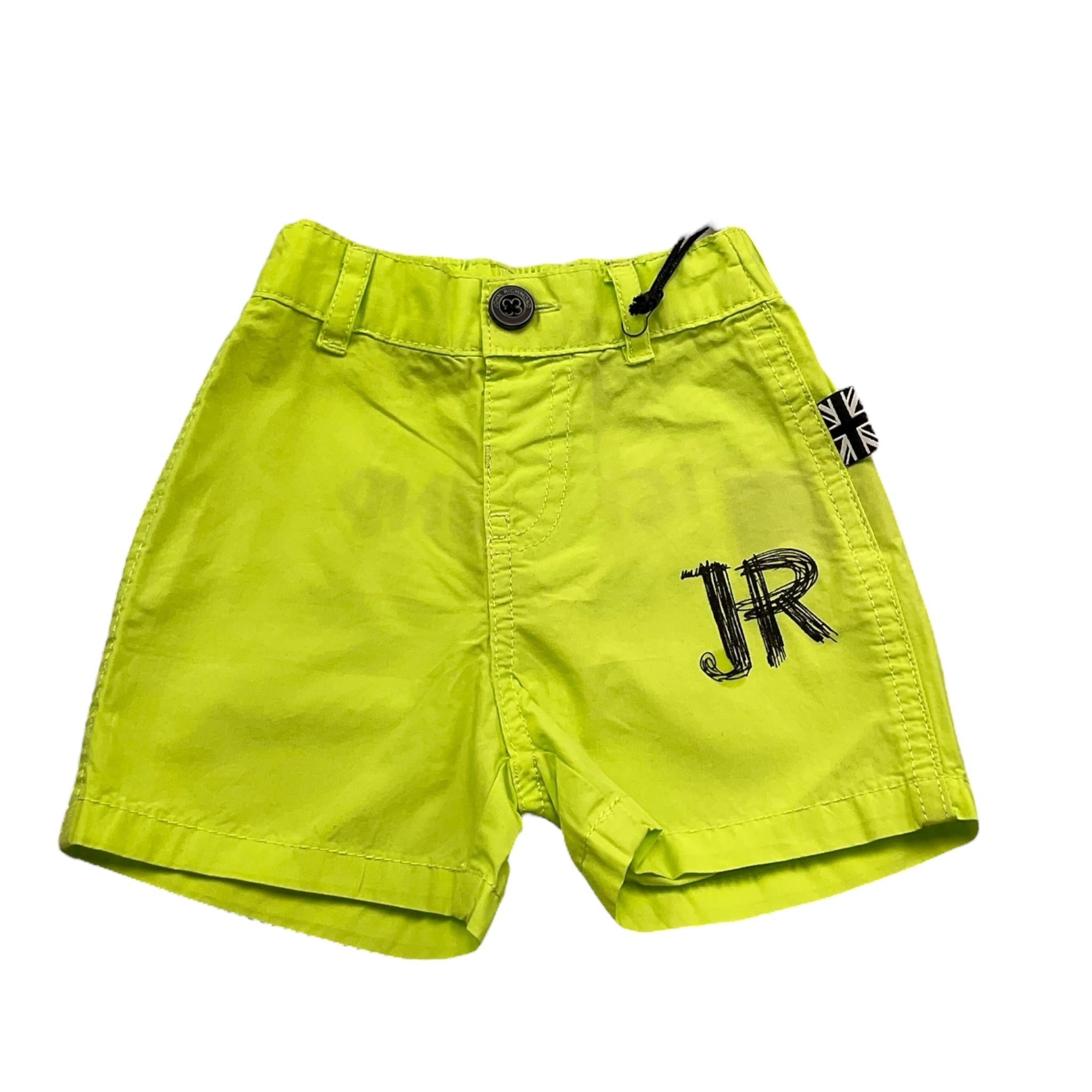John Richmond Bermuda Tinta Unita con Logo per Neonato RIP24123BE6SN VERDE JOHN RICHMOND 