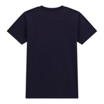 Guess T-Shirt Girocollo Tinta Unita con Stampa per Bambino L5RI17K8HM4 BLU GUESS 