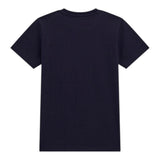 Guess T-Shirt Girocollo Tinta Unita con Stampa per Bambino L5RI17K8HM4 BLU GUESS 