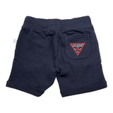 Guess Bermuda Tinta Unita con Logo per Neonato N93Q18KAUG0 BLU GUESS 