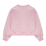 Iceberg Felpa Girocollo Tinta Unita con Logo per Bambina MFICE5151J ROSA ICEBERG 