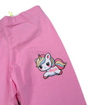 Mousse Leggins Tinta Unita con Stampa per Neonata UNILEOPINKLN ROSA MOUSSE 