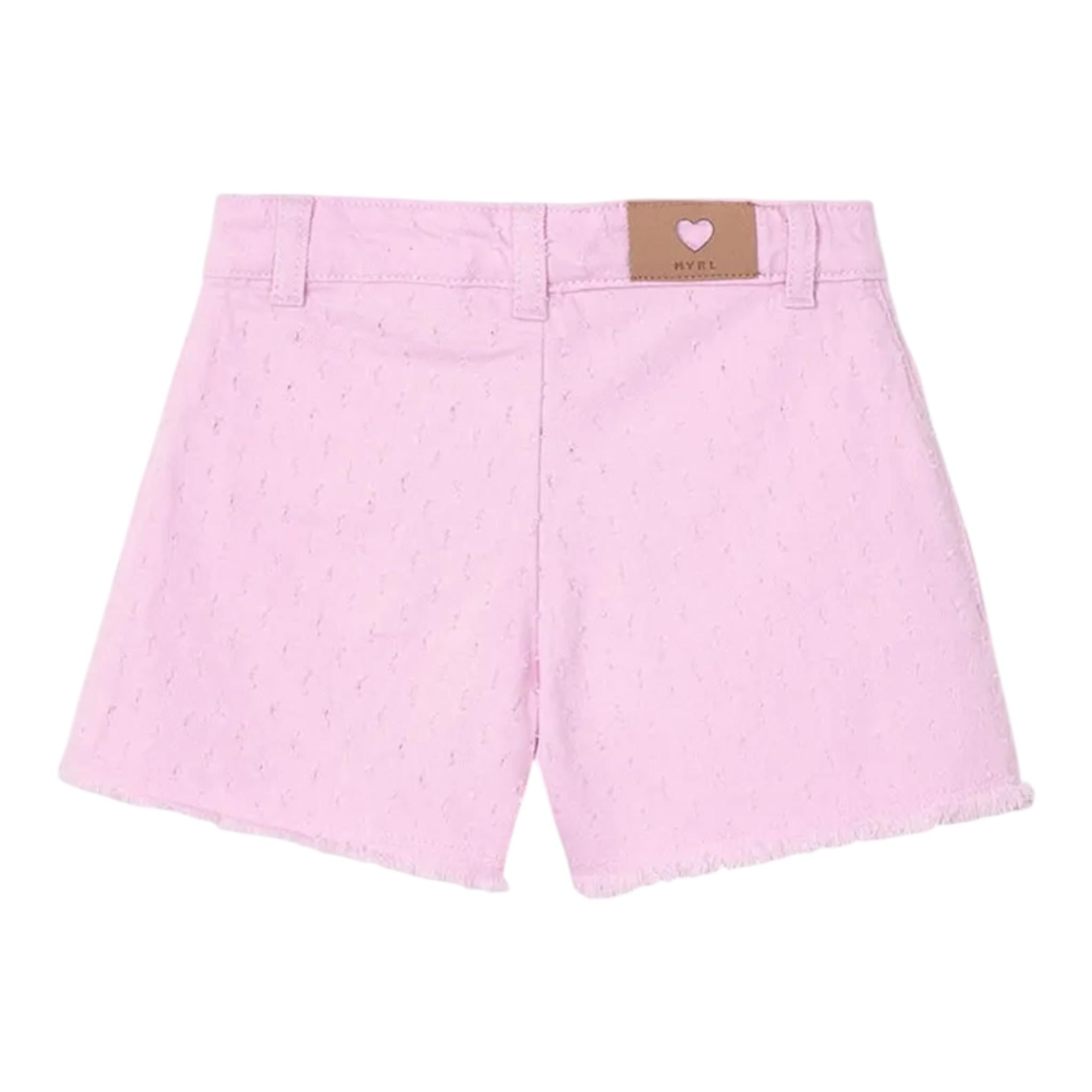 Mayoral Short tinta unita Rosa per Bambina 205 ROSA MAYORAL 