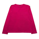 DIXIE shirt girocollo tinta unita con stampe in contrasto Fuxia per Bambina LB38030G42 FUXIA DIXIE 
