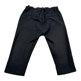 I'M Brian Pantalone Tinta Unita con Girovita Regolabile per Neonato PA2208J NERO I'M BRIAN 