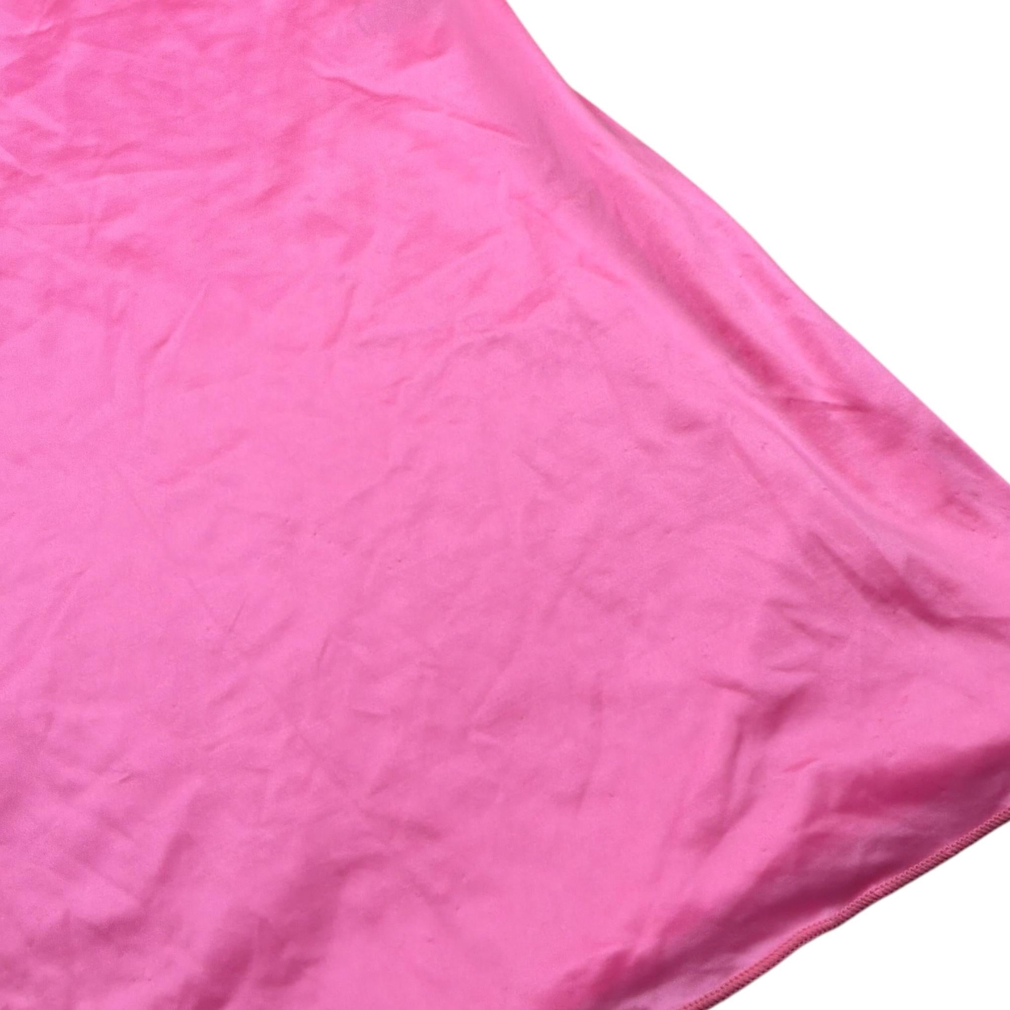 F**K Abito A Bretelle Tinta Unita per Bambina FJ241006PK ROSA FLUO F**K 