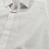 Nazareno Gabrielli Camicia Tinta Unita Manica Lunga per Bambino NGP16B BIANCO NAZARENO GABRIELLI 