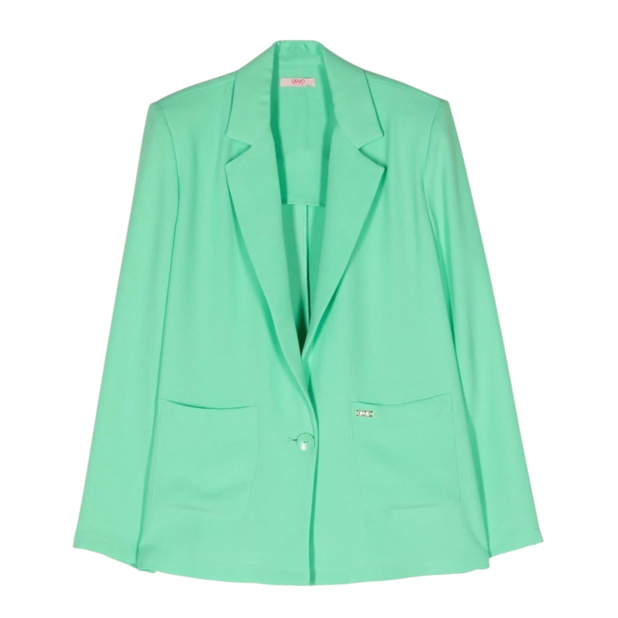 Liu Jo Giacca Tinta Unita con Taschino per Bambina GA4159T4508 VERDE LIU JO 