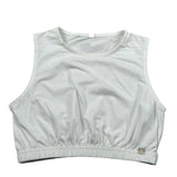 Manila Grace Top Giromanica Tinta Unita per Bambina MG2673 BIANCO MANILA GRACE 