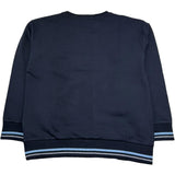 Monnalisa Felpa Chiusa Girocollo Tinta Unita con Stampa per Bambino 256608 BLU MONNALISA 