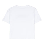 PINKO t-shirt girocollo tinta unita con stampa Bianco per Bambina F4PIJGTH092 BIANCO PINKO 