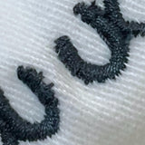 Dou Dou Pantalone Tinta Unita con Logo per Bambina DW6P71 PANNA DOU DOU 