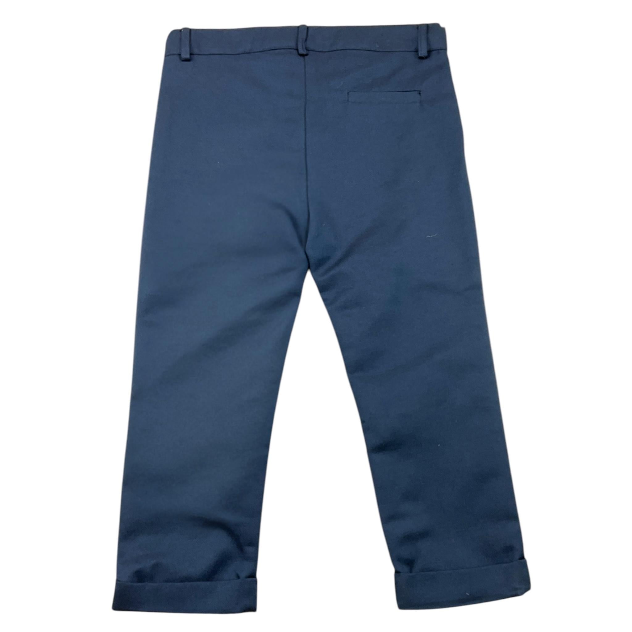 LITTLE BEAR pantalone tinta unita con girovita regolabile Blu per Neonato 7217 BLU LITTLE BEAR 