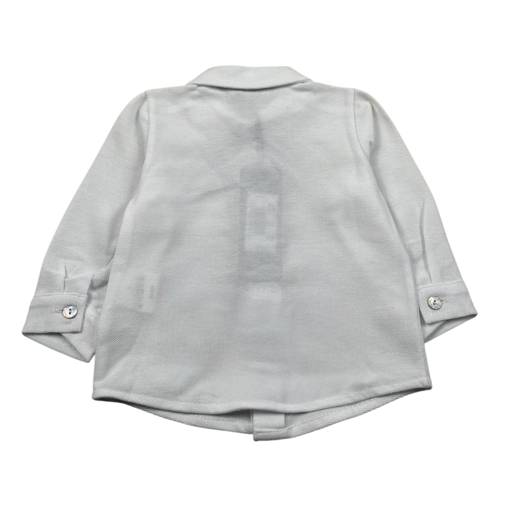 J.O. Milano Camicia Manica Lunga Tinta Unita per Bambino 576Z7J BIANCO J.O. MILANO 