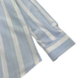 Mai'S Kids Camicia Tinta Unita con Fantasia A Righe per Bambino CAMICIAC BIANCO/AZZURRO MAI'S KIDS 