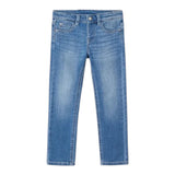 Mayoral Jeans Tinta Unita con Girovita Regolabile per Bambino 5515 BLU MAYORAL 