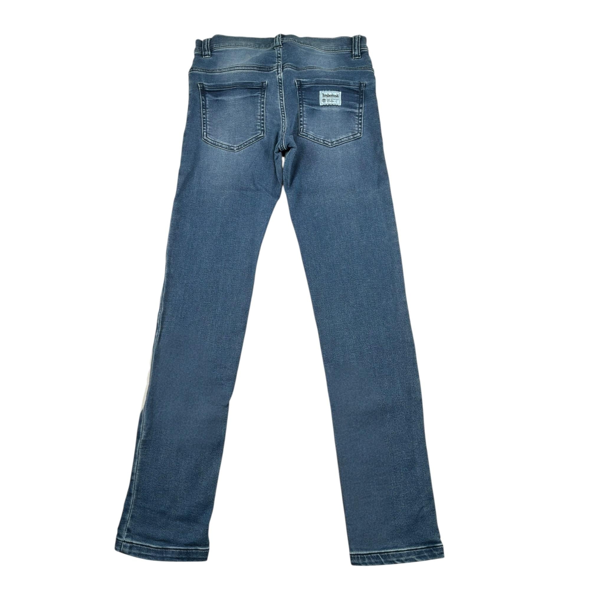 Timberland Jeans Tinta Unita con 5 Tasche per Bambino T60479 BLU TIMBERLAND 