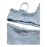 Saint Barth Costume 2 Pezzi Fascia-Mutandina per Bambina VIVY AZZURRO SAINT BARTH 