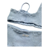 Saint Barth Costume 2 Pezzi Fascia-Mutandina per Bambina VIVY AZZURRO SAINT BARTH 