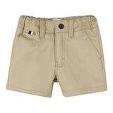 Boss Bermuda Tinta Unita con Elastico In Vita per Neonato J52080X BEIGE BOSS 