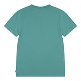 Levi'S T-Shirt Tinta Unita con Logo per Bambino 9E8157X VERDE LEVI'S 