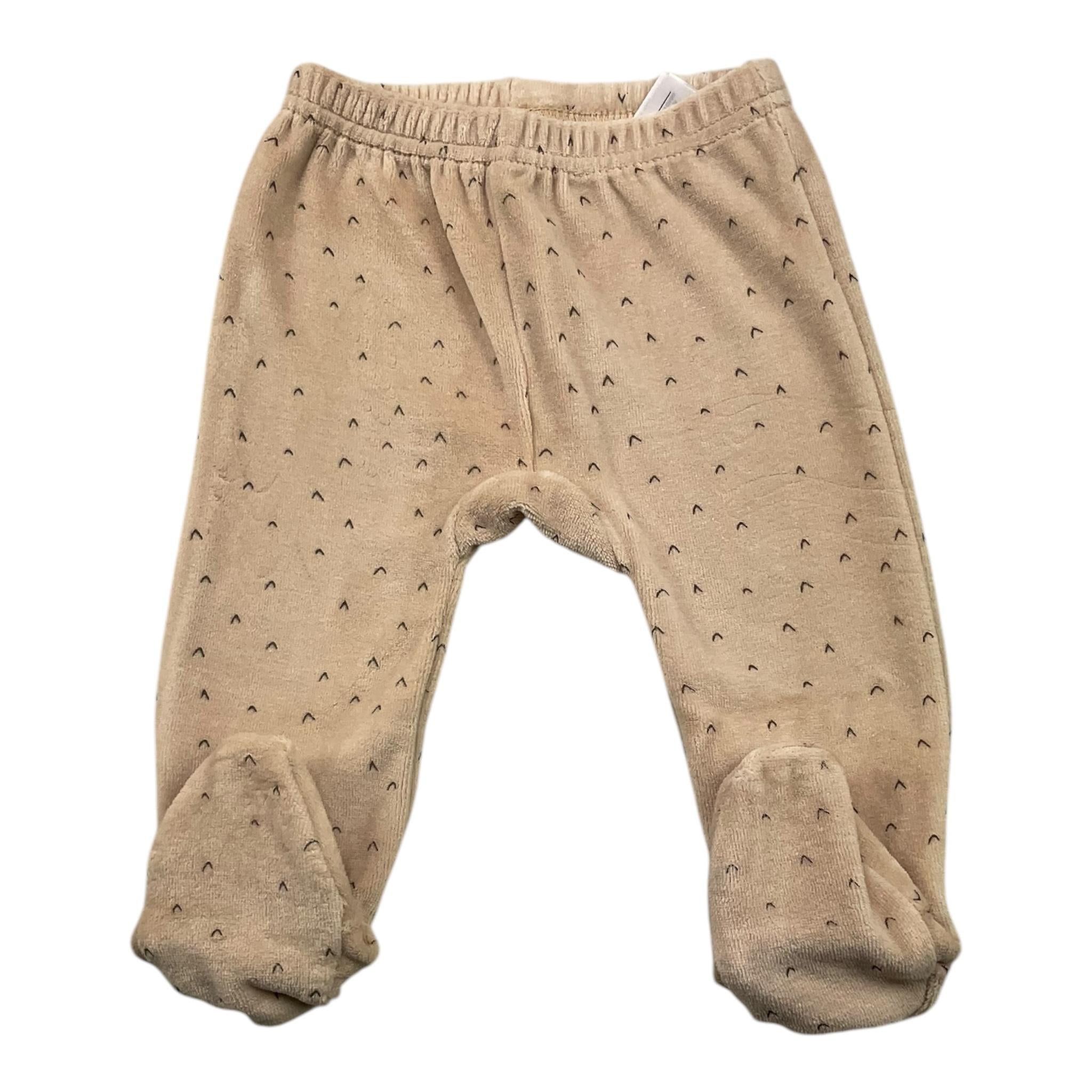 YATSI BABY completo maglia-ghettina tinta unita con fantasia Beige per Neonato 24200207 BEIGE YATSI BABY 