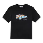 Msgm T-Shirt Girocollo Tinta Unita con Stampa per Bambino S5MSJBTH280 NERO MSGM 