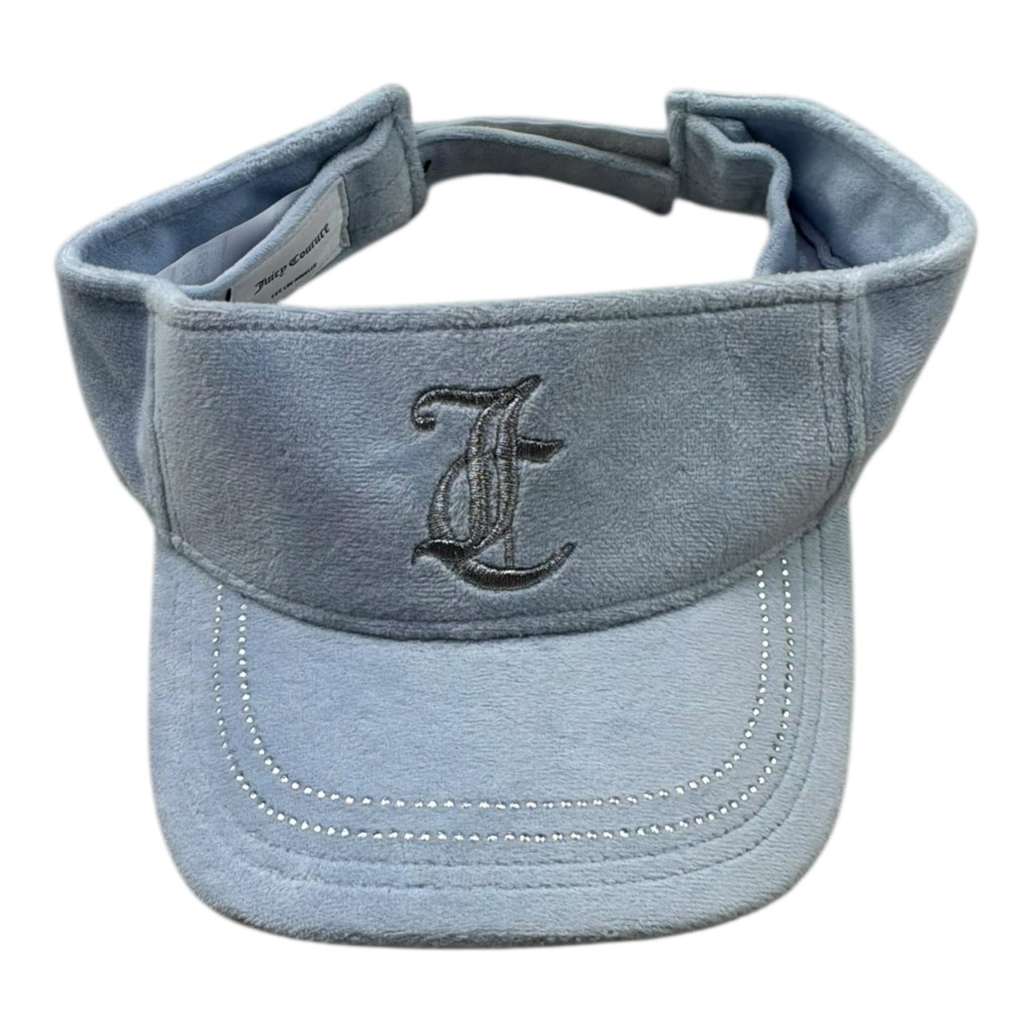 Juicy Couture Capello Tinta Unita Modello con Strappo per Bambina JBX6755 AZZURRO JUICY COUTURE 