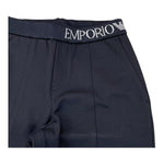 EMPORIO ARMANI pantalone tinta unita con elastico in vita logato Blu per Bambino 6R4PL3 BLU EMPORIO ARMANI 
