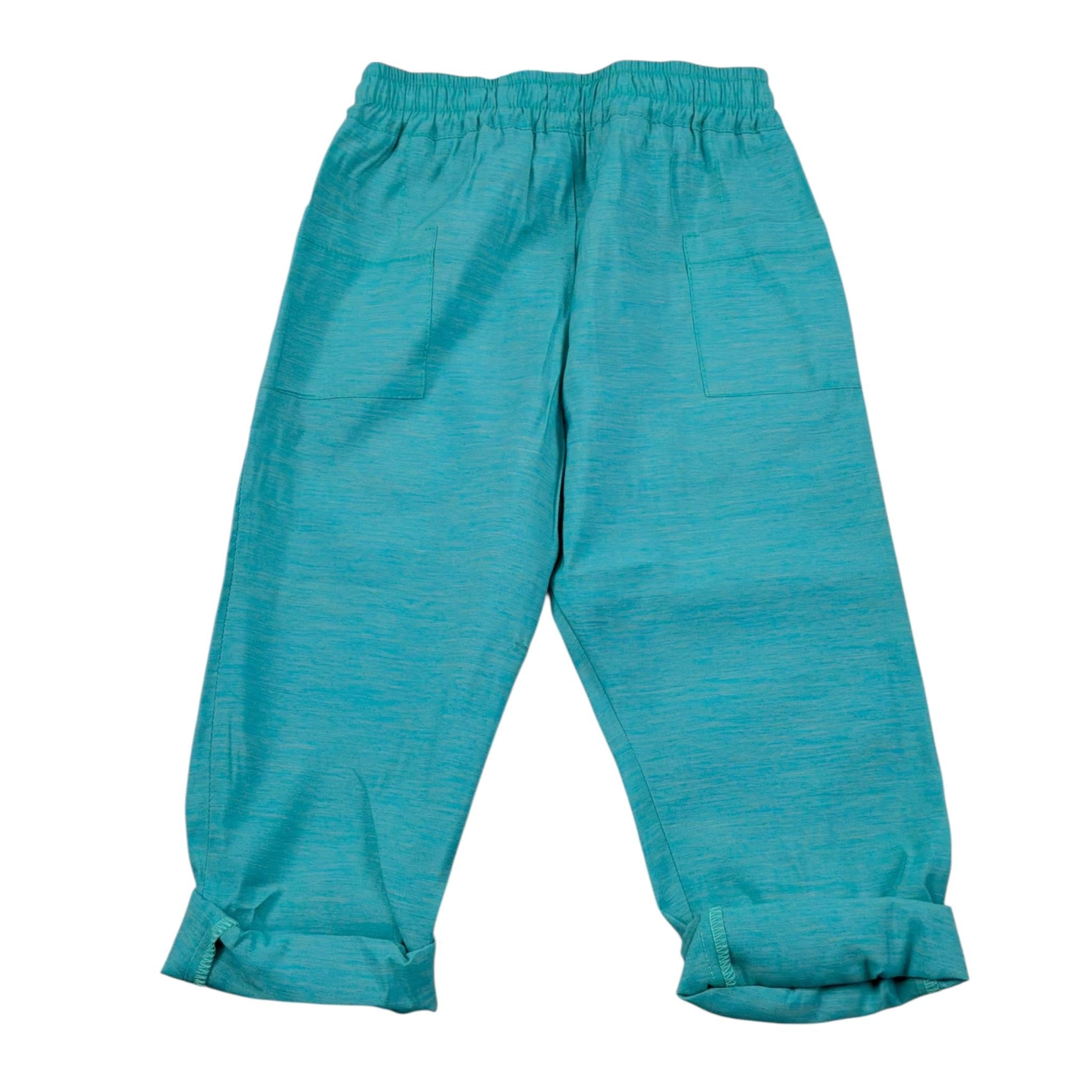 Daniele Alessandrini Pantalone Tinta Unita con Elastico In Vita per Neonato 1295P00017 VERDE DANIELE ALESSANDRINI 