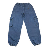 EMPORIO ARMANI jeans tinta unita con elastico in vita Blu per Bambino 6D4J90 BLU EMPORIO ARMANI 