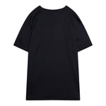 Emporio Armani T-Shirt Girocollo Tinta Unita con Logo per Bambino EB000170 NERO EMPORIO ARMANI 