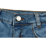 Liu Jo Short In Denim Tinta Unita con Girovita Regolabile per Neonata KA5068 BLU LIU JO 