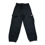 Disclaimer Pantalone Modello Tuta Tinta Unita con Logo per Bambino 25EDK58403 NERO DISCLAIMER 