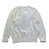 Saint Barth Maglia Tinta Unita con Stampa per Bambino 01040L BEIGE SAINT BARTH 