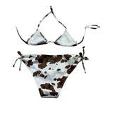 Saint Barth Costume 2 Pezzi Triangolo-Slip per Bambina 000338L BIANCO SAINT BARTH 