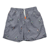 Suns  Costume Modello Bermuda Tinta Unita con Stampa per Bambino BXS5103UU BLU SUNS 