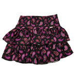 LIU JO gonna tinta unita stampa fantasia Nero per Bambina GF3221 NERO LIU JO 