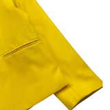 Fracomina Giacca Tinta Unita con Bottoni per Bambina FM1006 GIALLO FRACOMINA 