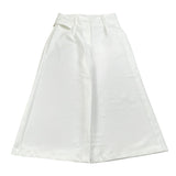 Magil Pantalone Tinta Unita Modello A Palazzo per Bambina HN25037 BIANCO MAGIL 