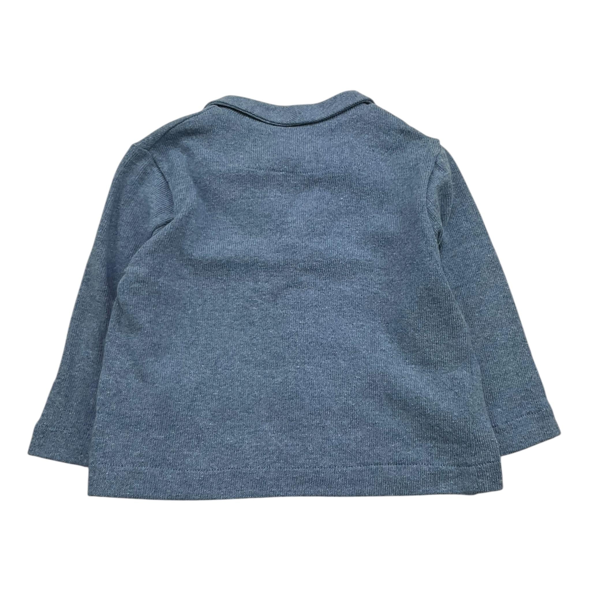 Lalalu' Giacca Tinta Unita per Neonato CGQ AZZURRO LALALU' 