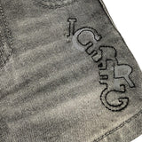 Iceberg Bermuda Tinta Unita In Denim con Girovita Regolabile per Bambino BMICE5108BJ GRIGIO ICEBERG 