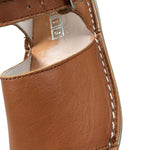 Qkis Sandalo Tinta Unita  per Neonato IT1011 CAMMELLO QKIS 