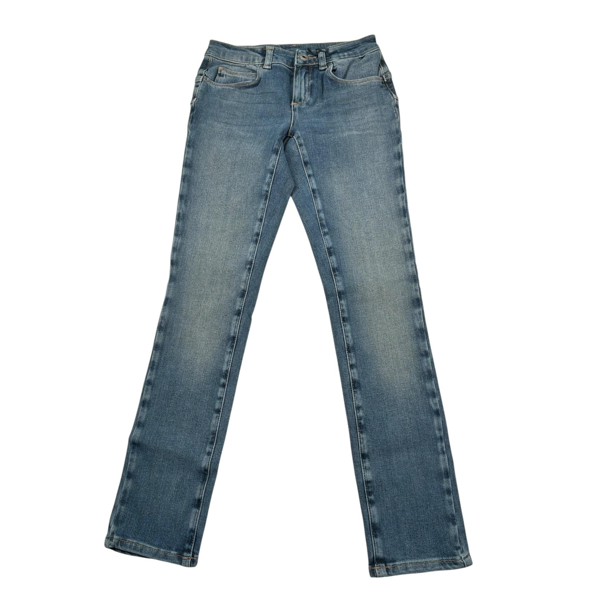 Liu Jo Jeans tinta unita con 5 Tasche Azzuro per Bambino GA0080 AZZURRO LIU JO 