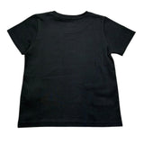 K-Way T-Shirt Girocollo Tinta Unita con Logo per Bambino K4\\4WW NERO K-WAY 